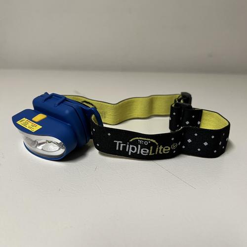 TripleLite 530 lm Blue LED Head Lamp AAA Battery