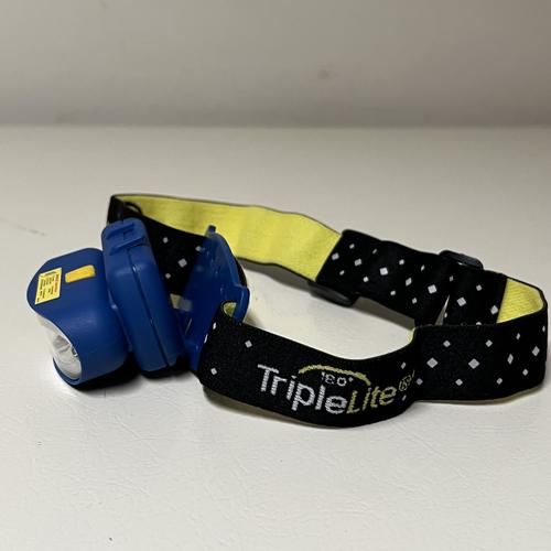 TripleLite 530 lm Blue LED Head Lamp AAA Battery