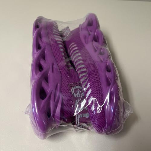 GSLMOLN Men's Slip on Breathable Walking Shoes Ultra Lightweight US8 EUR41 PURPL