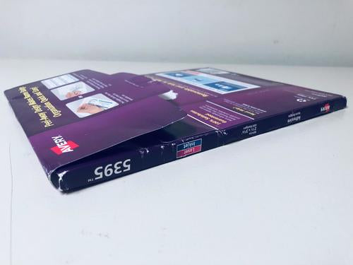 White Adhesive Name Badges - Avery 5395