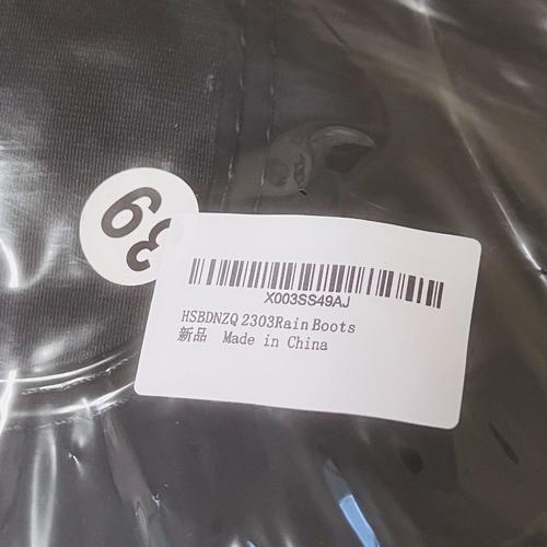 HSBDNZQ Rain Boots for Gardening ,Outdoor Work Anti-Slipping Size 39=US9.5