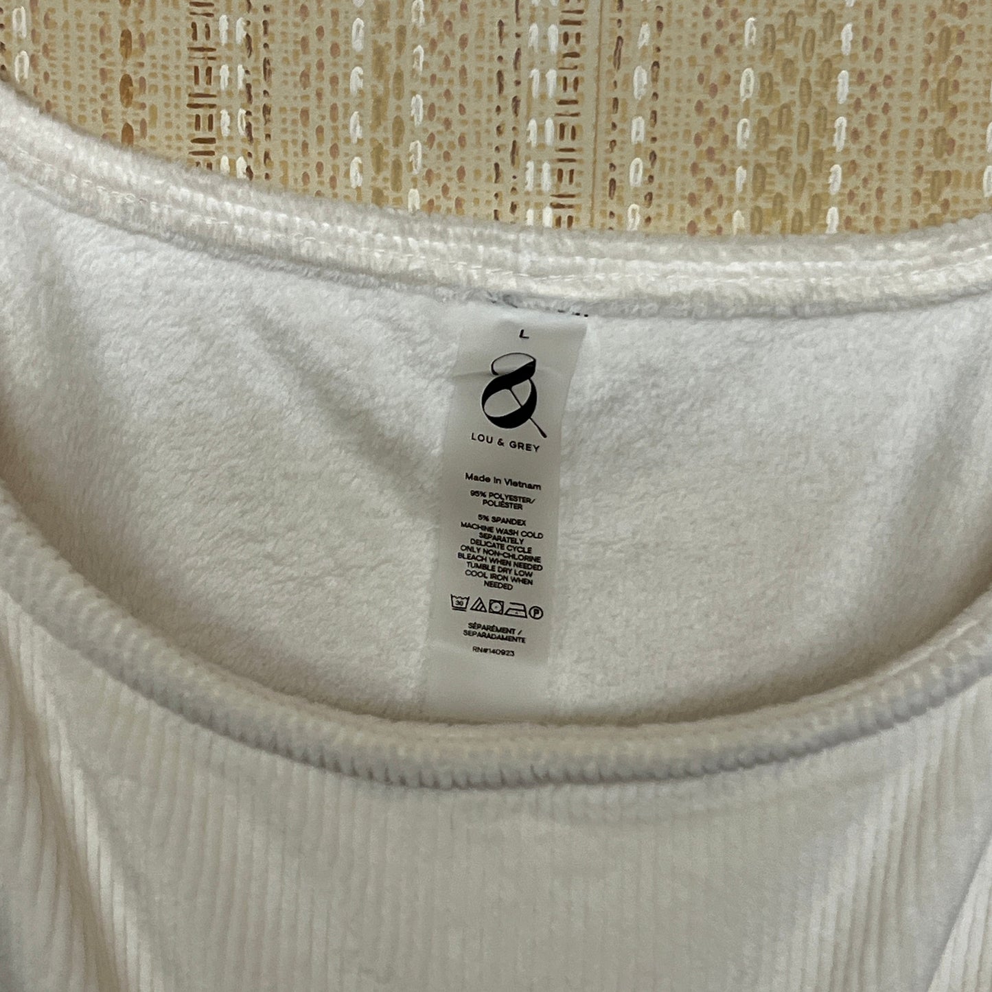 Lou & Grey Women's Brushed Rib Square Neck Bralette