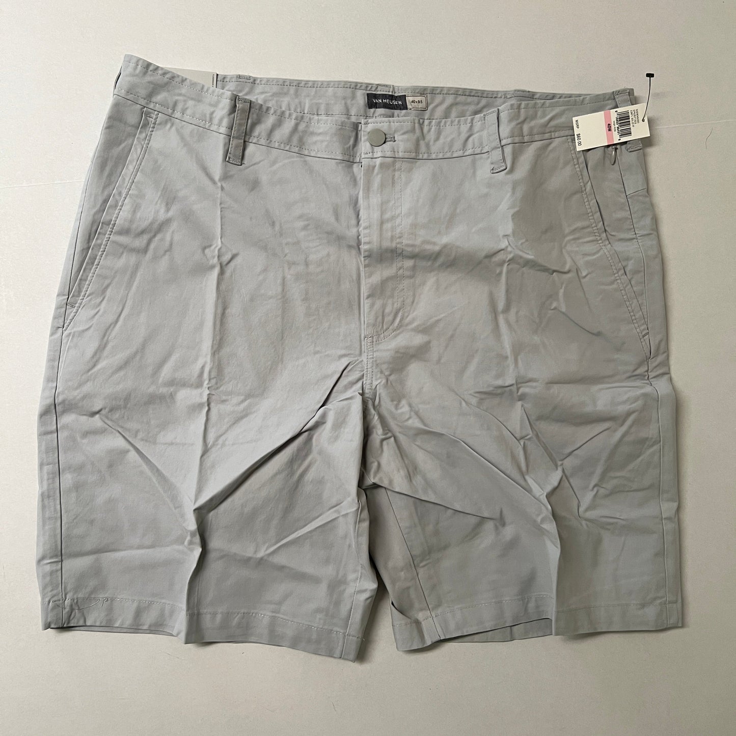 Van Heusen Men's Essential Twill Straight Fit Casual Shorts