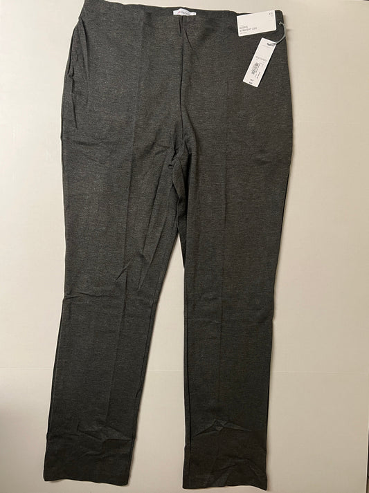 Liz Claiborne Tall Women's Alexis Straight Leg Mid-Rise Pants