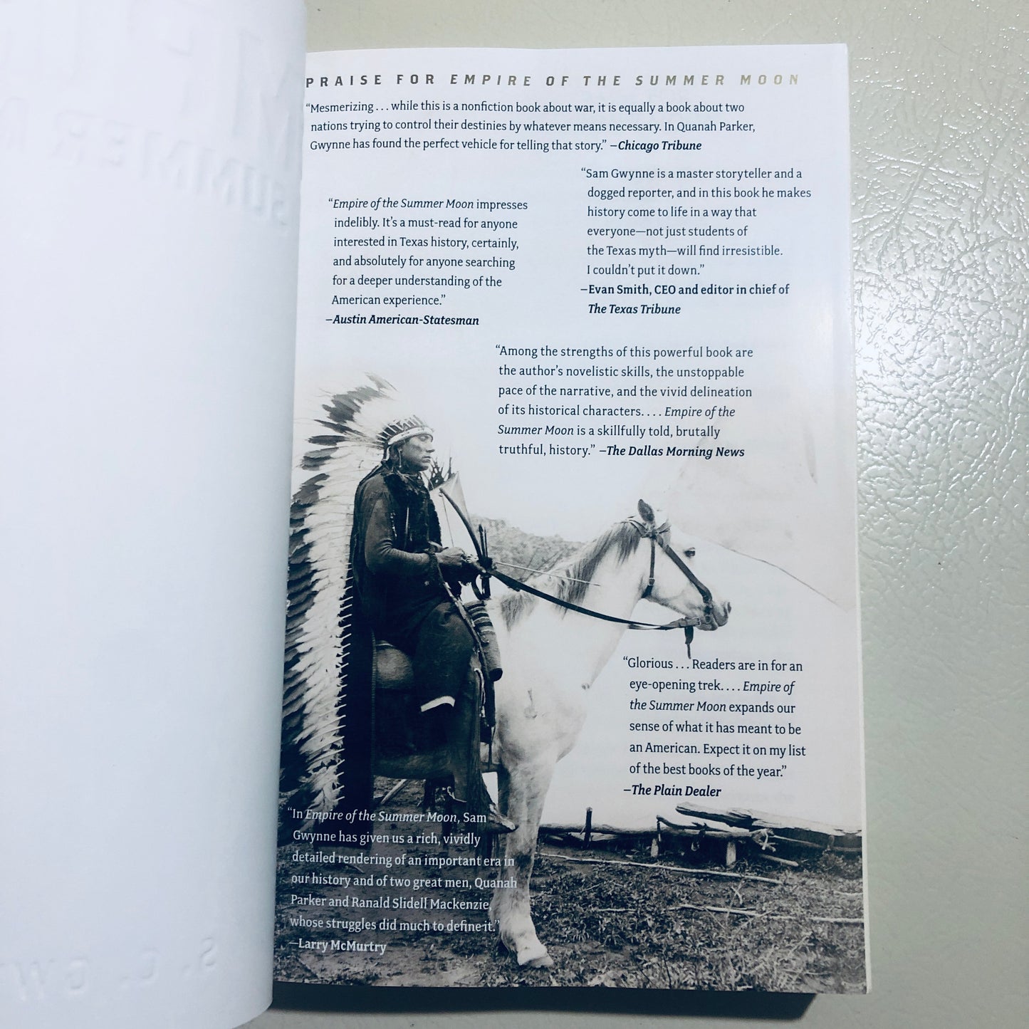 Empire of the Summer Moon: Quanah Parker...Rise & Fall...Comanches by SC Gwynne