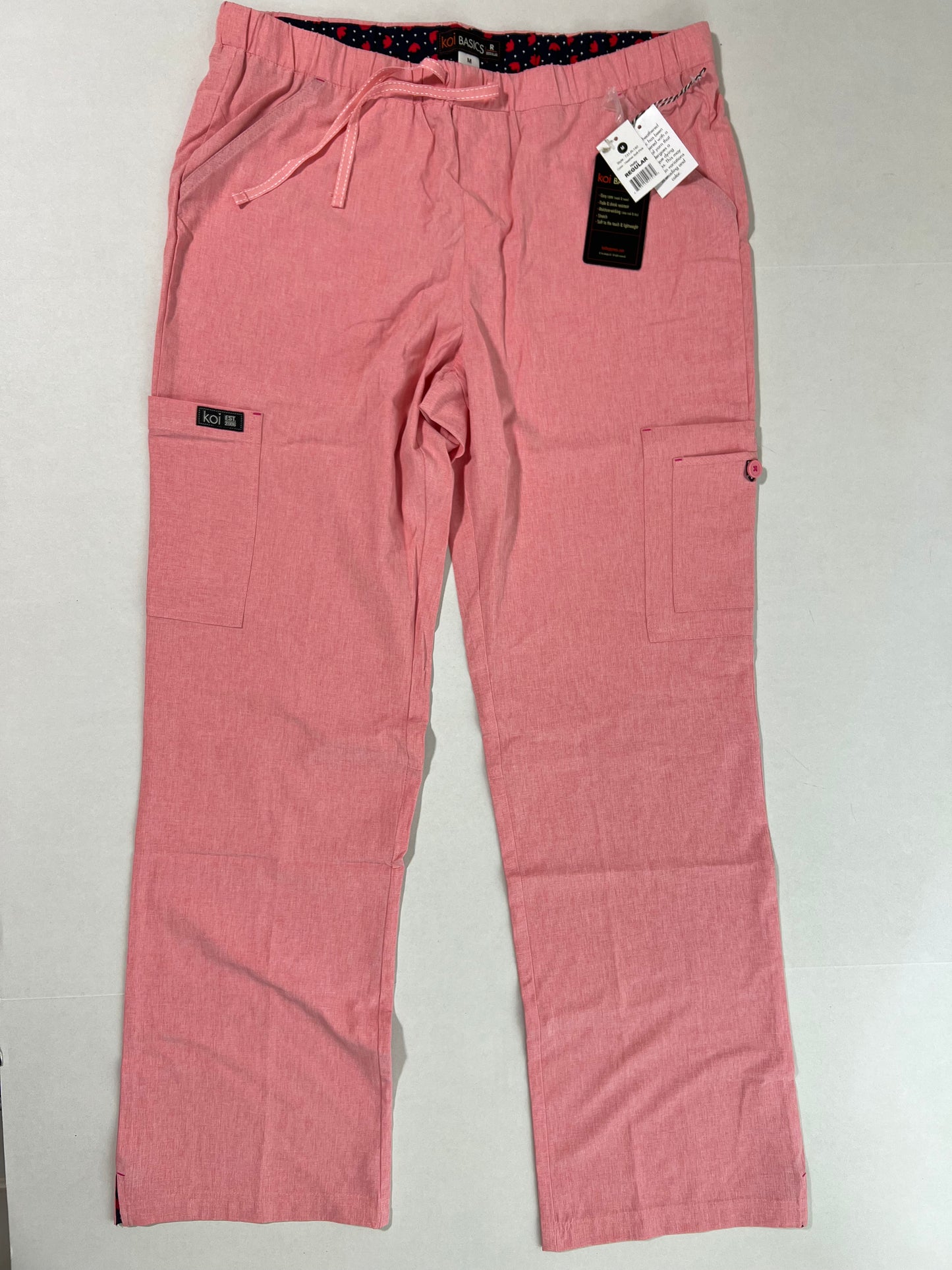 koi Basics Women's Holly Pant Heather Soft Pink