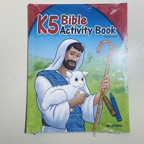 K5 Bible Activity Book - Abeka Bible Coloring and Activity Book