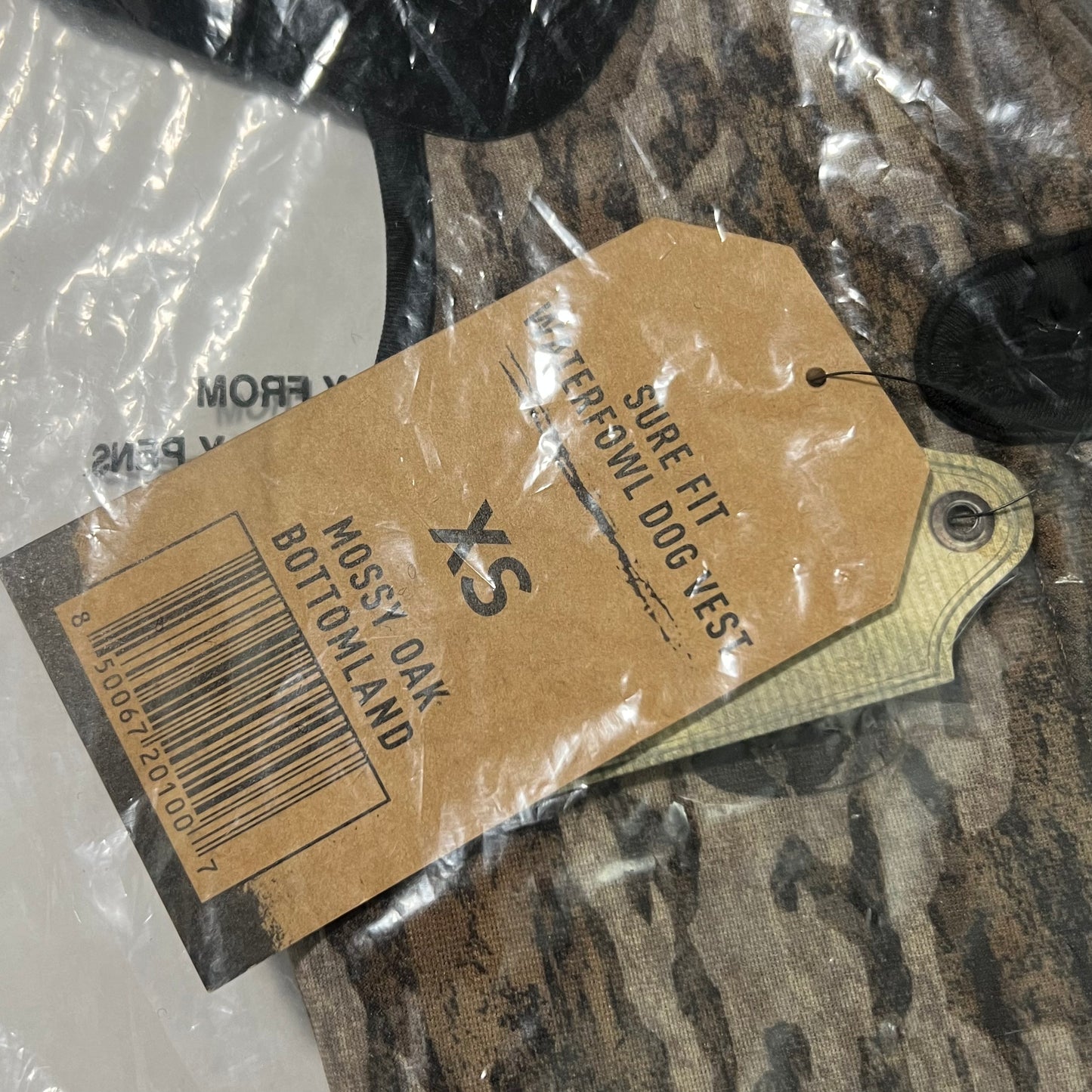 Sure Fit Waterfowl Hunting Dog Vest XS Mossy Oak Bottomland