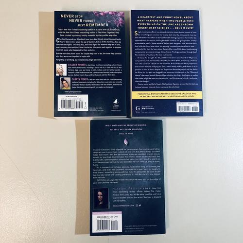 Soulmate Equation, Never Never, & The Twin 3-book BUNDLE romance & psych horror