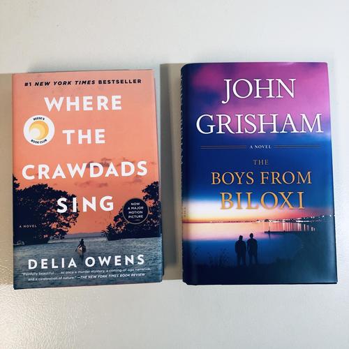 The Boys from Biloxi / Where the Crawdads Sing 2-book hardcover BUNDLE NEW