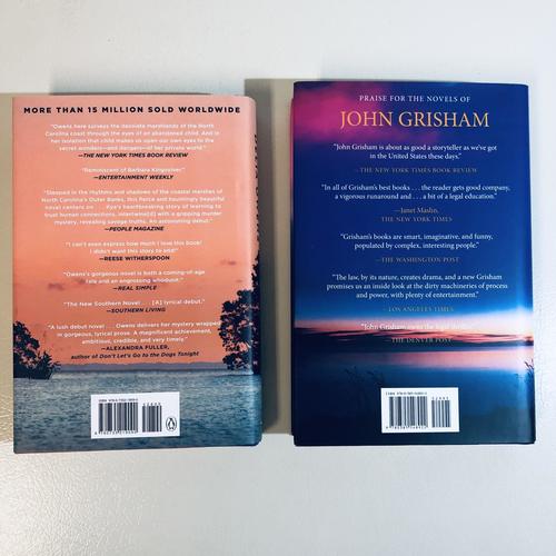 The Boys from Biloxi / Where the Crawdads Sing 2-book hardcover BUNDLE NEW