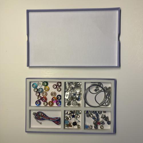 Charm Bracelet Making Kit, Crafts for kids 8-12 Years (66 Pieces)