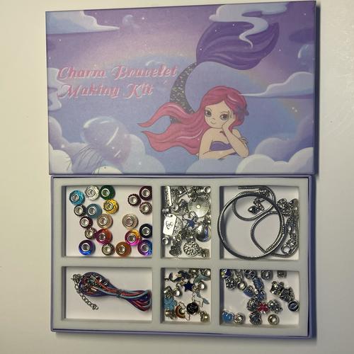 Charm Bracelet Making Kit, Crafts for kids 8-12 Years (66 Pieces)