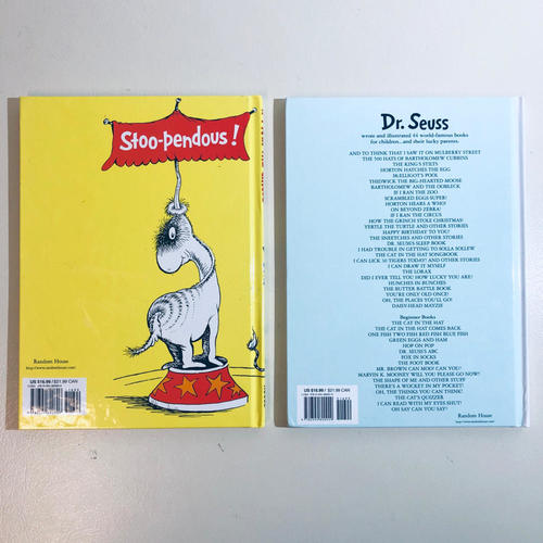 Dr. Seuss 2-book BUNDLE: If I Ran the Circus / I Had Trouble...Solla Sollew