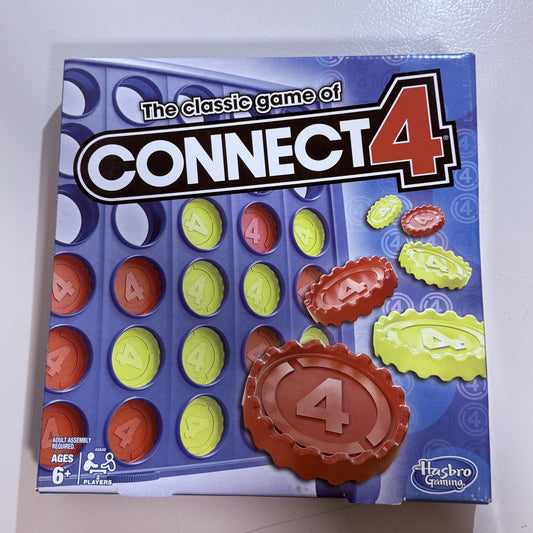 Hasbro Gaming Connect 4 Classic Grid, 4 in a Row Strategy Game - view 1 of 8