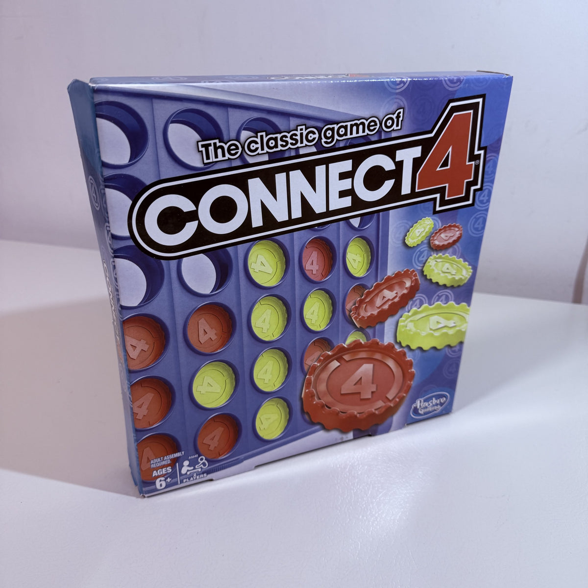 Hasbro Gaming Connect 4 Classic Grid, 4 in a Row Strategy Game - view 2 of 8