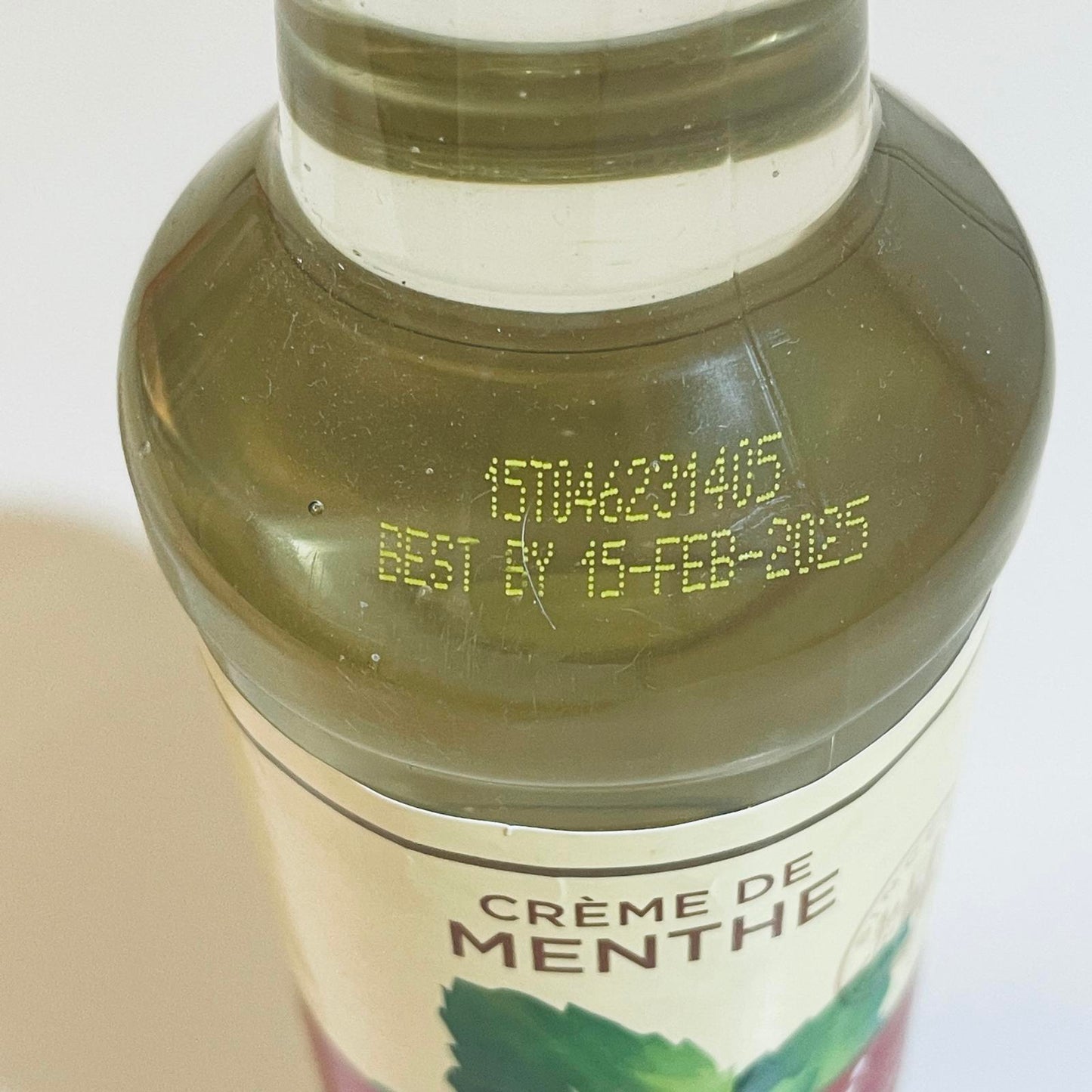 Torani Crème de Menthe Puremade Syrup 750ml EXPIRED 2/2025