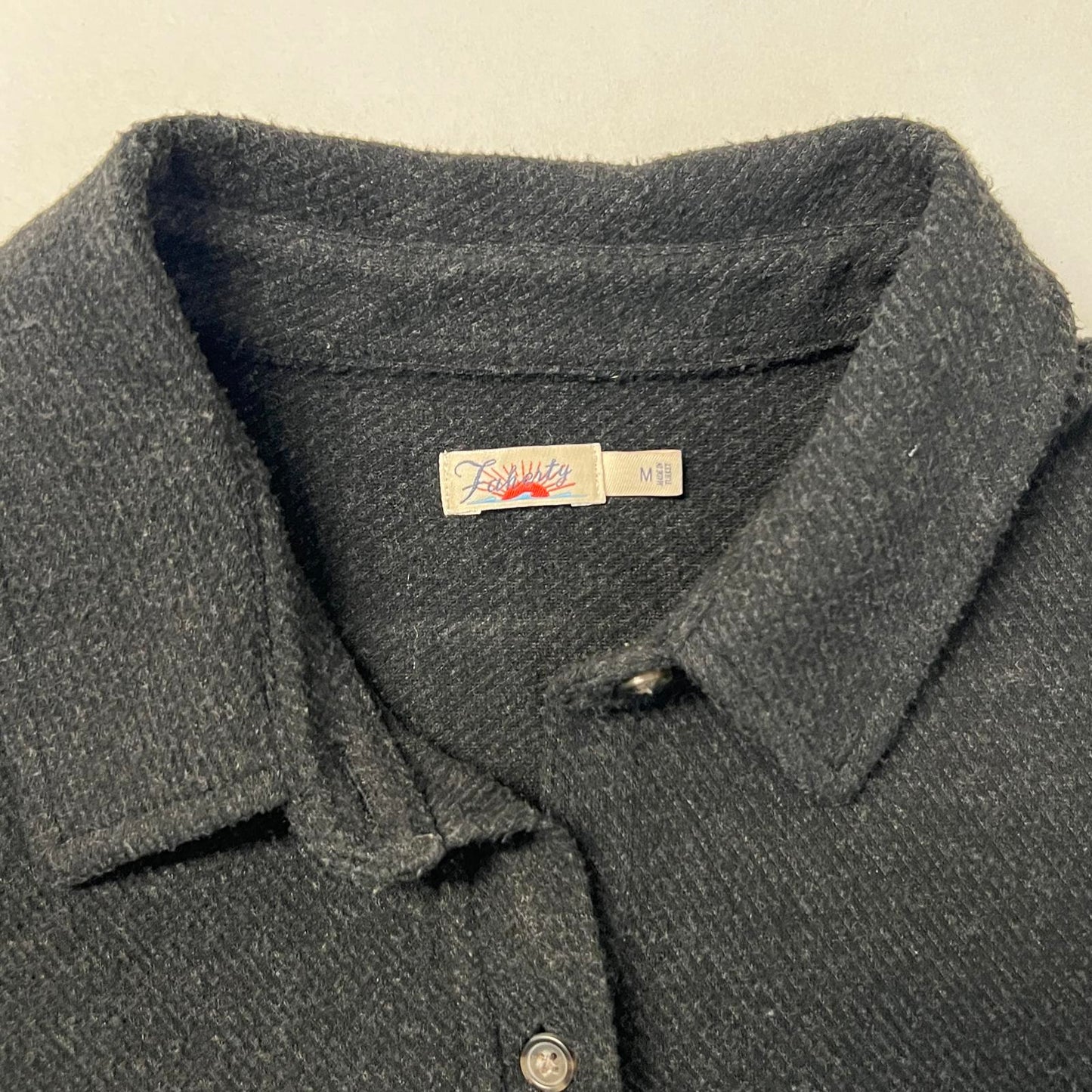 Faherty Women's Legend Long Sleeve Black Shirt Sweater Dress