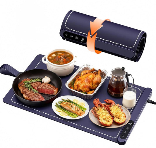 Silicone Warming Tray - Electric Food Warmer Mat