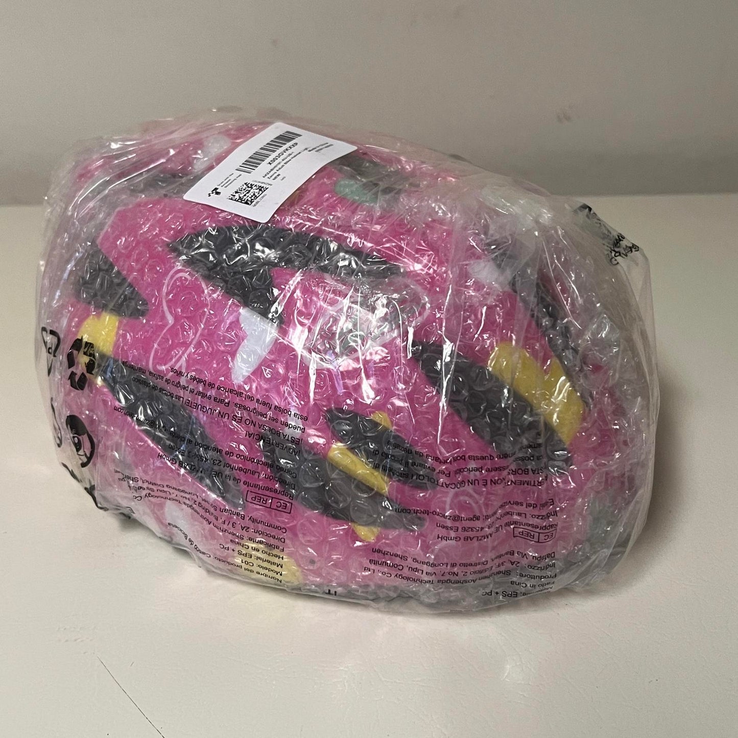 Adjustable Kids Bicycle Helmet with Heart Pattern