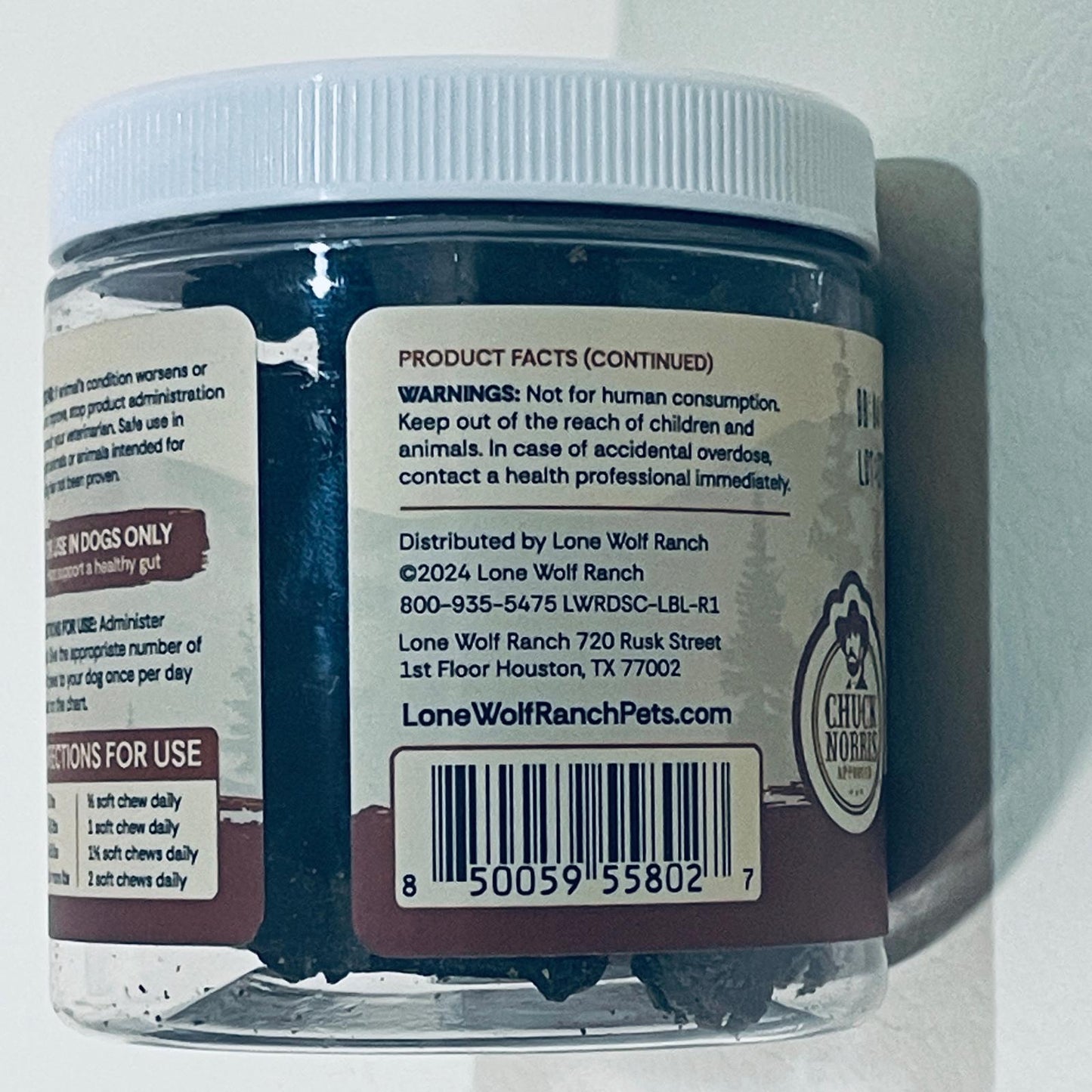 Lone Wolf Ranch Power GI Gut Health Support Health Supplement for Dogs BEST 4/2026