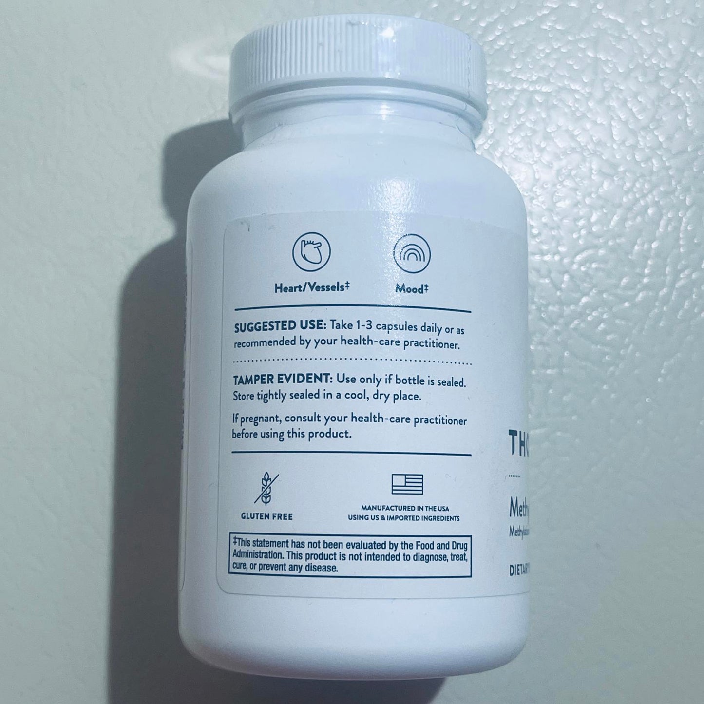 Thorne Methyl-Guard Plus Dietary Supplement, 90 Capsules