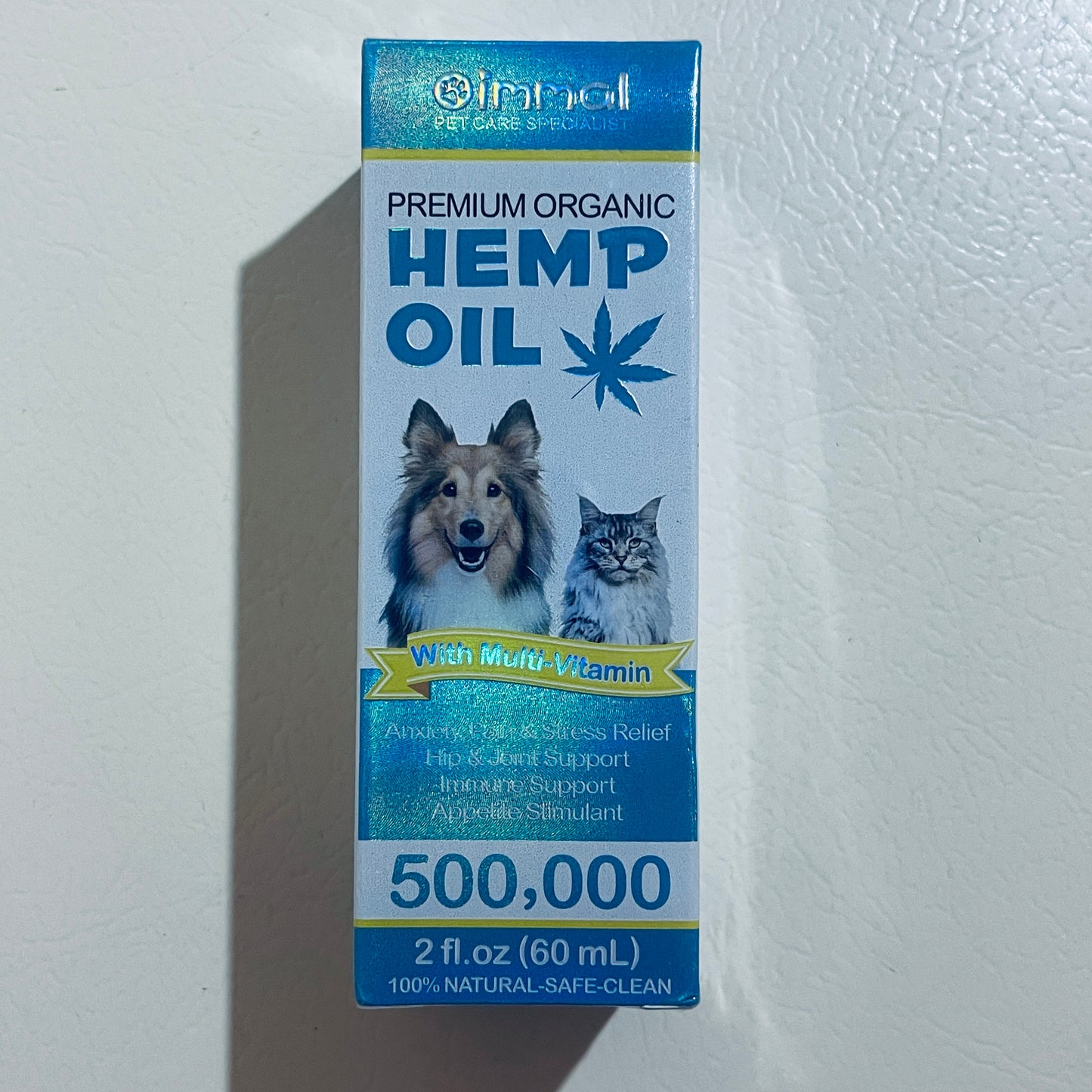 oimmal Organic Hemp Oil for Dogs & Cats