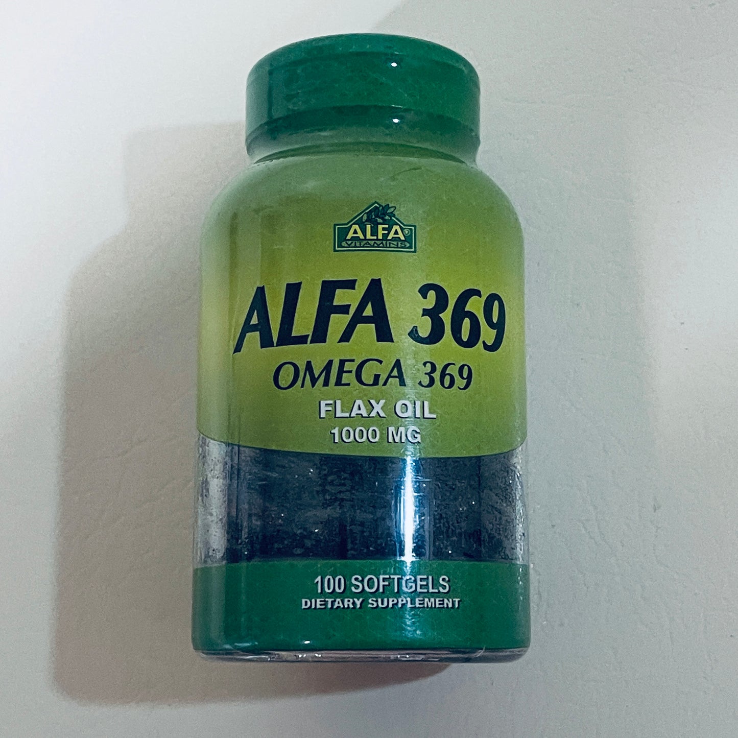 Alfa Vitamins ALFA 369 Flax Oil 1000 mg