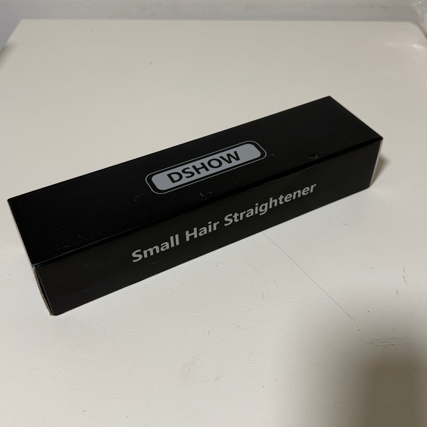 Pencil Mini Flat Iron for Short Hair & Bangs – 250-450°F Adjustable – Dual Voltage – Open Box