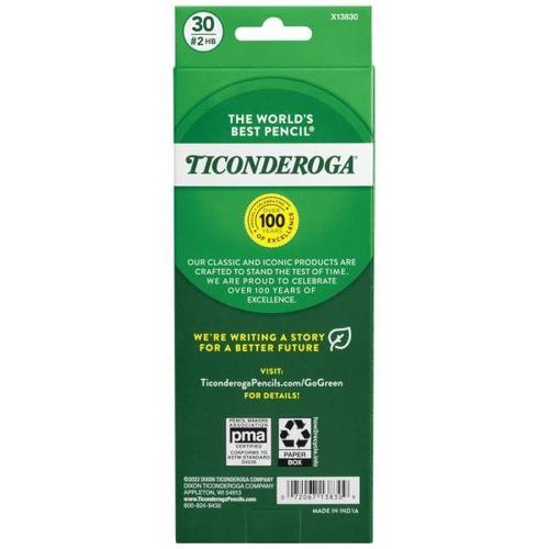 DIXON Ticonderoga Company Ticonderoga NO 2 PRE SHARPENED 30PK