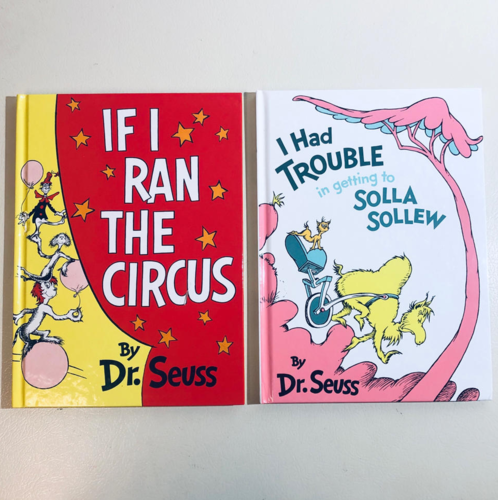 Dr. Seuss 2-book BUNDLE: If I Ran the Circus / I Had Trouble...Solla Sollew