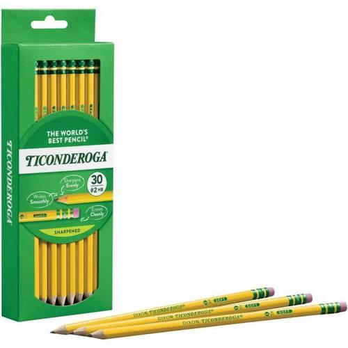 DIXON Ticonderoga Company Ticonderoga NO 2 PRE SHARPENED 30PK