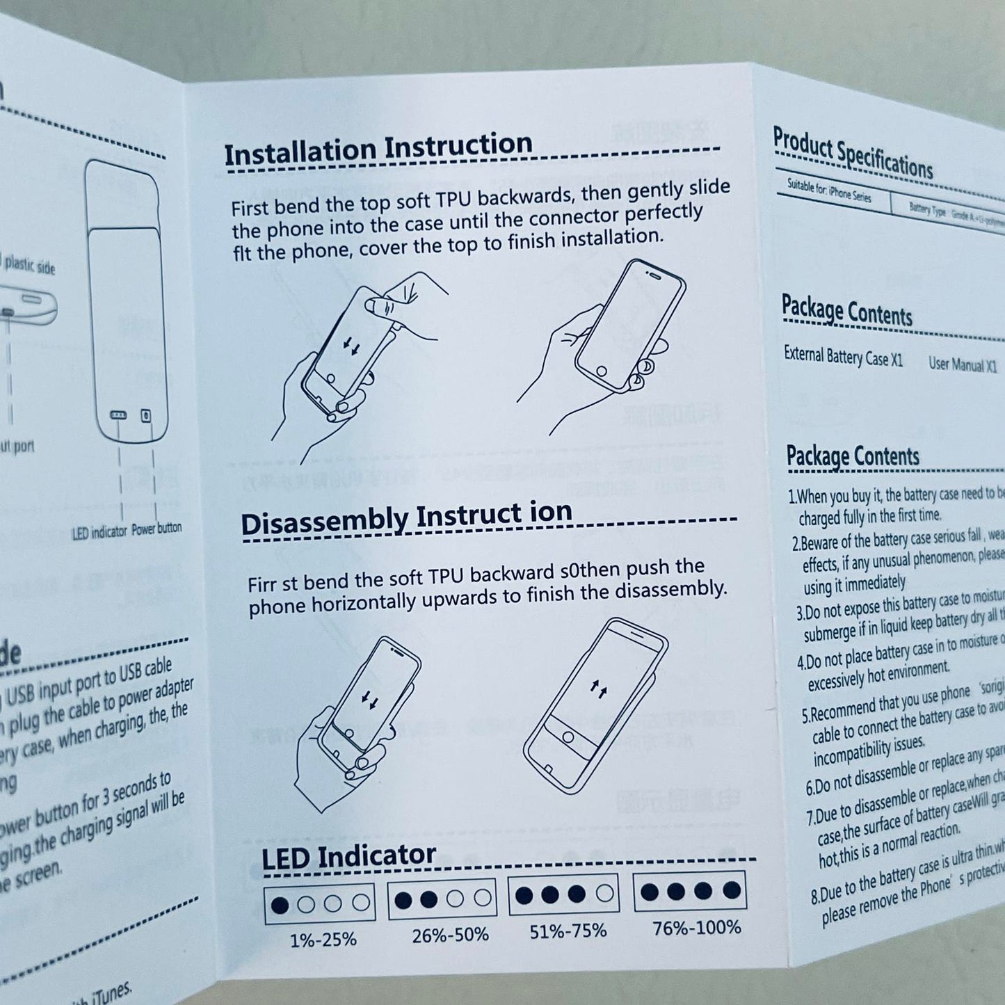 Ultra-Slim Battery Case for iPhone 11 and XR - High Capacity Power Bank