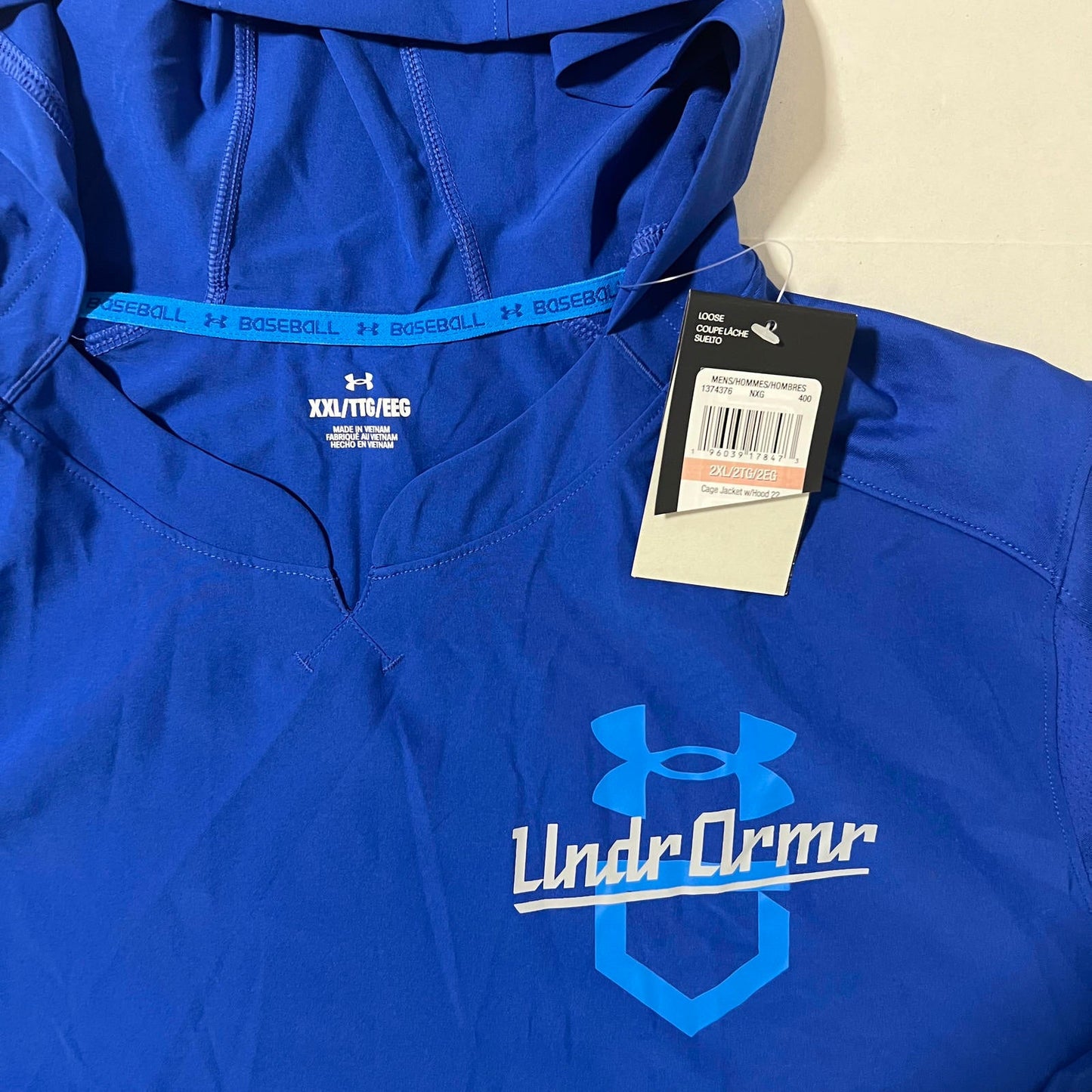 Under Armour Men's Cage Hooded Jacket Size XXL