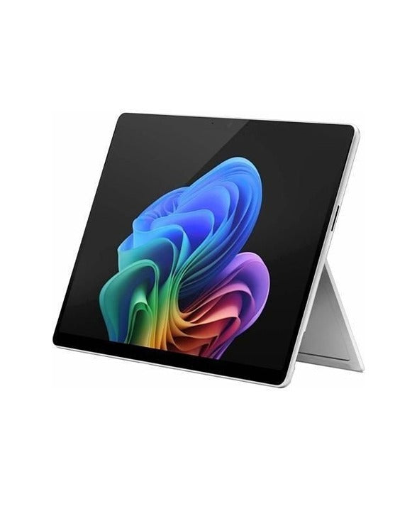 Microsoft Surface Pro 11th Edition 13-inch Copilot+ PC in Platinum, kickstand extended