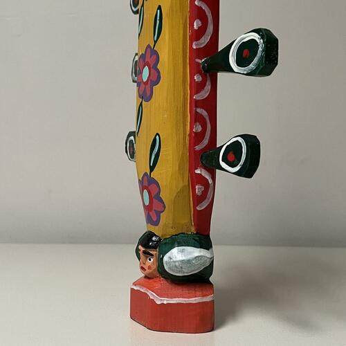 KALALOU GJC1010 Painted Wooden Virgin Guadalupe