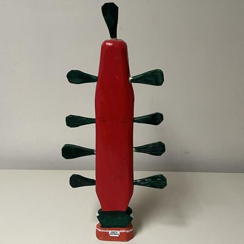 KALALOU GJC1010 Painted Wooden Virgin Guadalupe