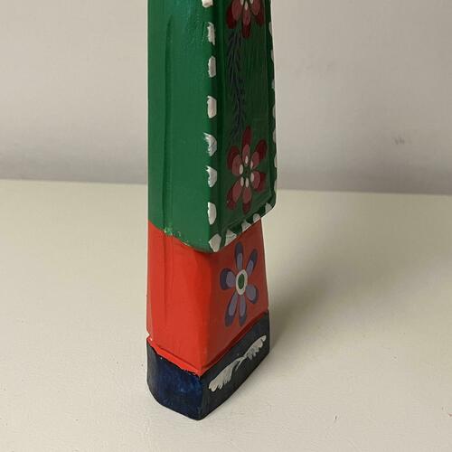 Painted Wooden St. Pascual By Kalalou GJC1011