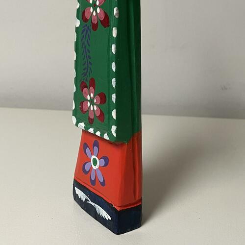 Painted Wooden St. Pascual By Kalalou GJC1011