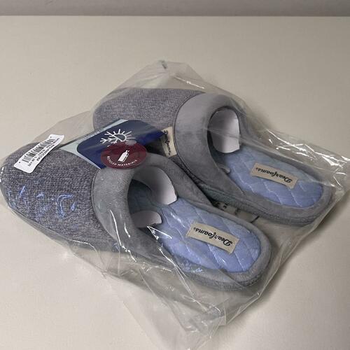 Dearfoams Women's Samantha Knit Closed Toe Scuff Slipper- Large US9-10