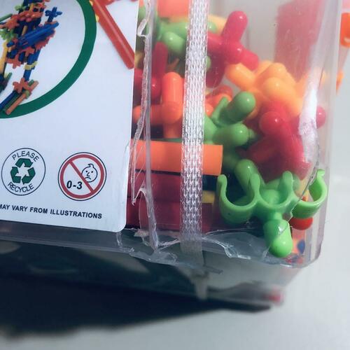 STEM Building Toys 600Pcs Straw Construction Educational Creative Engineering