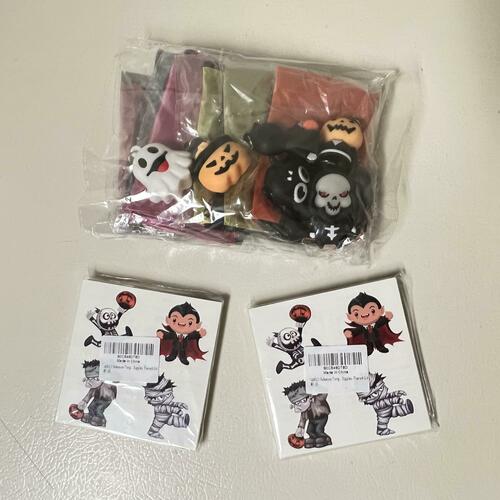 6 Pack Halloween Parachute Toys with 360 Temporary Tattoos - view 12 of 13