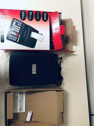 FOR PARTS ONLY - Sharp EL2196BL Standard Function Adding Machine Calculator