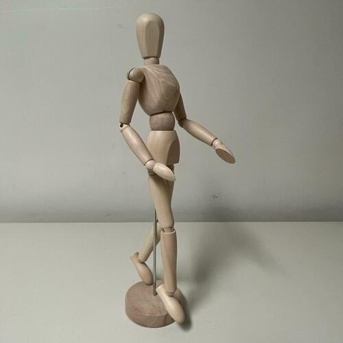 Small Wooden Human Artists' Mannequin Male/12" Manikin by Kalalou