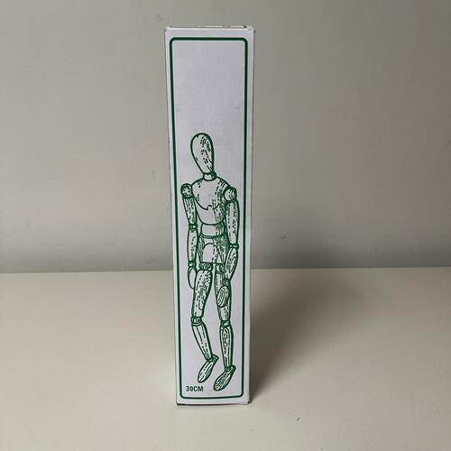 Small Wooden Human Artists' Mannequin Male/12" Manikin by Kalalou