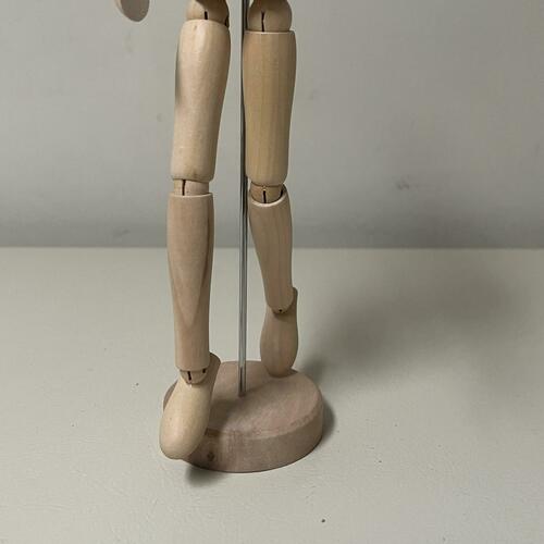 Small Wooden Human Artists' Mannequin Male/12" Manikin by Kalalou