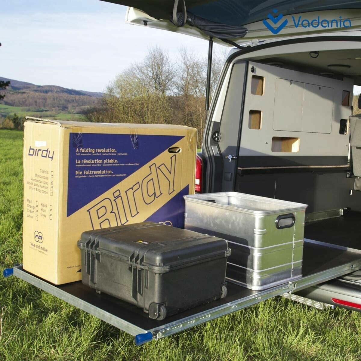 VADANIA VD2053 265lb Heavy Duty Drawer Slides W/Lock 3-Fold Full Extension 1pair