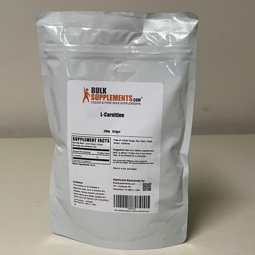 L-Carnitine Powder - 1000mg - Amino Acid Supplement,1g per Serving, 250g, 8.8oz 5/2026