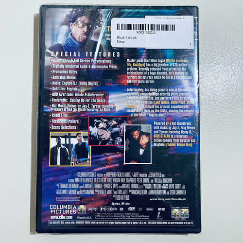 Blue Streak DVD