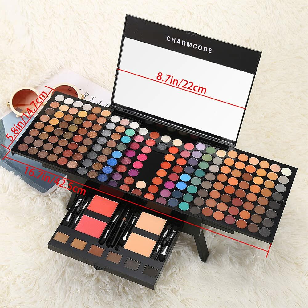 190 Colors Cosmetic Make up Palette Set Kit - Multicolor